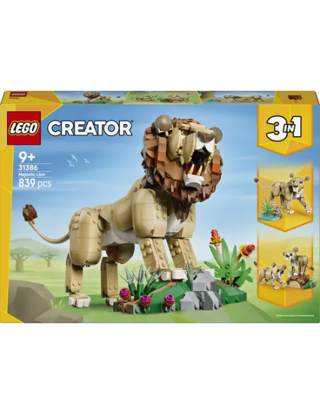 ANIMALI SELVATICI LEONE MAESTOSO CREATOR (31386)