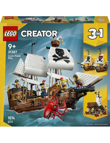 ICONICA NAVE DA PIRATA CREATOR (31387)