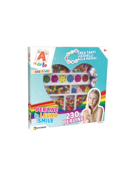 SET PERLINE IN LEGNO SMILE (GGI210058)