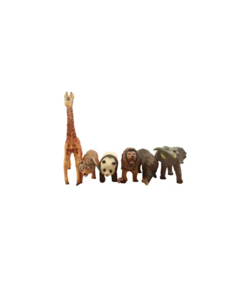 ANIMALI MORBIDI WILD 6 SOGGETTI 23\47 CM (GGI190234)