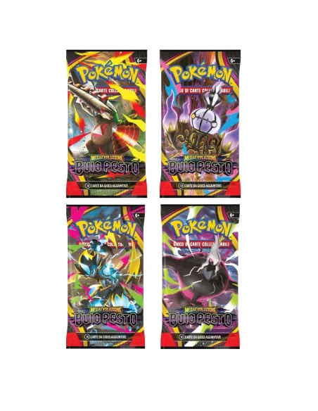 Pokémon Megaevoluzione - Buio Pesto busta 10 Carte (PK10425-I)