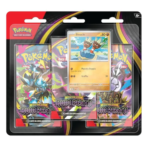 Pokémon Megaevoluzione - Buio Pesto Blister 3...