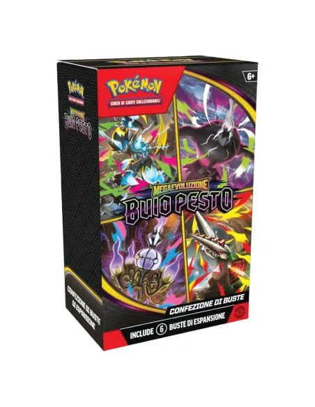 Pokémon Megaevoluzione - Buio Pesto Bundle 6 Buste (PK10422-I)