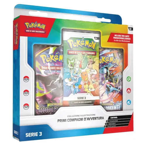 Pokémon Collezione Illustrazione Primi Compagni...