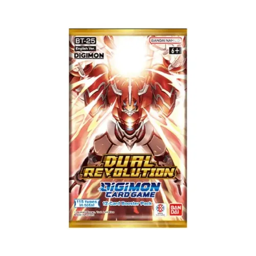 BLISTER DIGIMON CARD DUAL REVOLUTION (BT25)