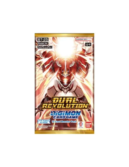 BLISTER DIGIMON CARD DUAL REVOLUTION (BT25)