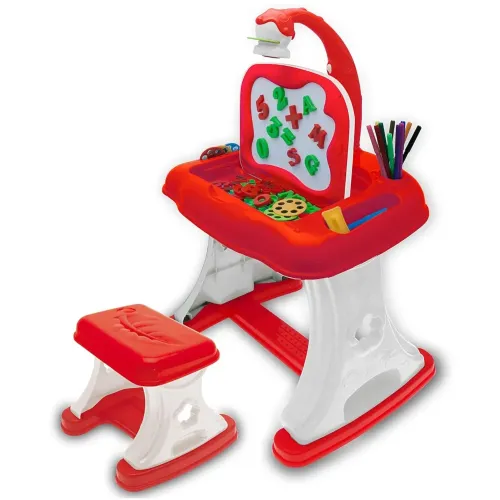 BANCO SCUOLA CON PROIETTORE E ACCESSORI (63389)