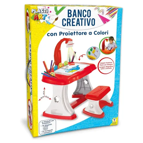 BANCO SCUOLA CON PROIETTORE E ACCESSORI (63389)