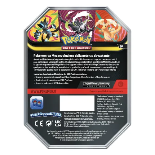 POKEMON TIN da COLLEZIONE MEGAFORZE (PK10411-I)