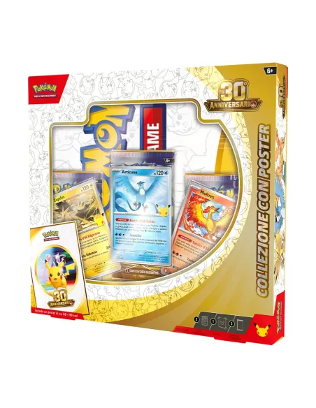 POKEMON 30° ANNIVERSARIO COLLEZIONE con POSTER (PK10467-I)