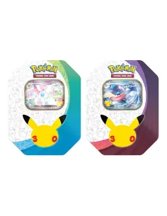 POKEMON 30°ANNIVERSARIO - TIN da COLLEZIONE SYLVEON-EX e...