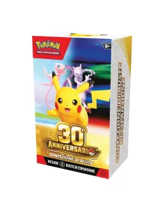 POKEMON 30° ANNIVERSARIO - BUNDLE 6 BUSTE (PK10451-I)