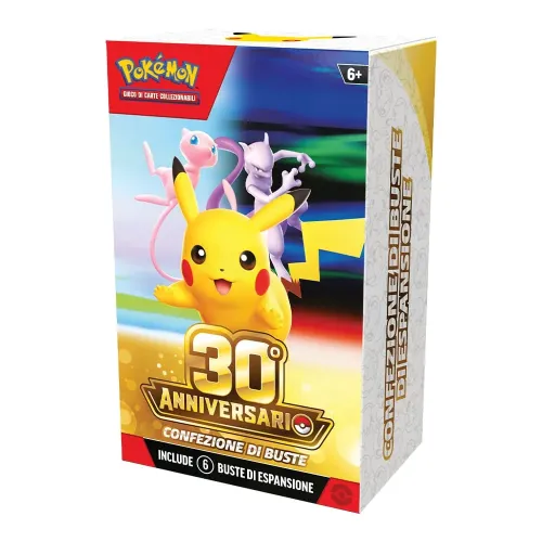 POKEMON 30° ANNIVERSARIO - BUNDLE 6 BUSTE...