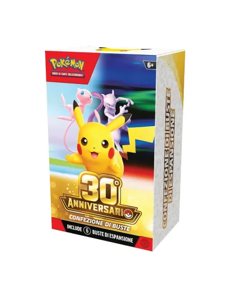 POKEMON 30° ANNIVERSARIO - BUNDLE 6 BUSTE (PK10451-I)