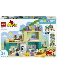 CASA FAMILIARE MODERNA CON PERSONAGGI-DUPLO (10470)
