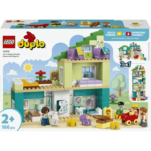 CASA FAMILIARE MODERNA CON PERSONAGGI-DUPLO...
