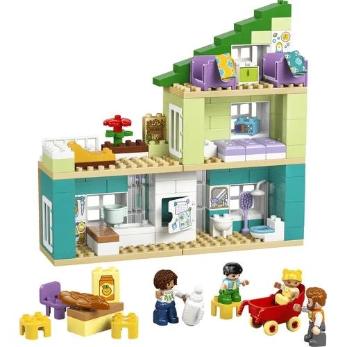 CASA FAMILIARE MODERNA CON PERSONAGGI-DUPLO...