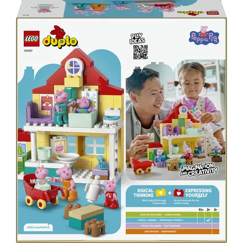VILLETTA FAMILIARE PEPPA PIG-DUPLO (10467)