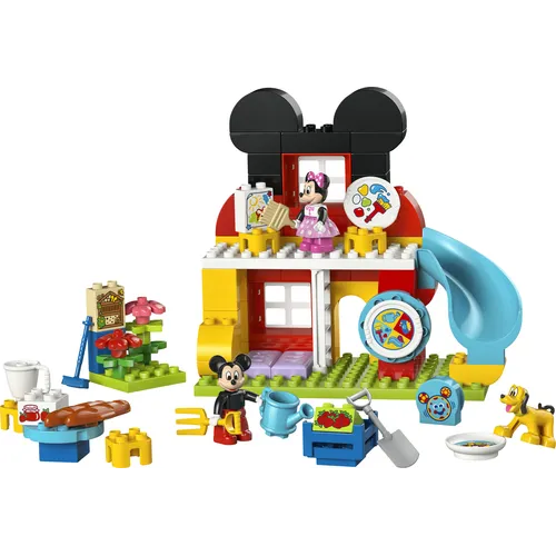 CASA DI TOPOLINO CON MINNIE E PLUTO-DUPLO (10465)