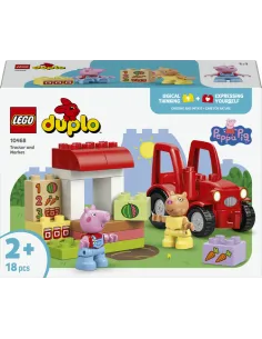 TRATTORE E MERCATO PEPPA PIG-DUPLO (10468)