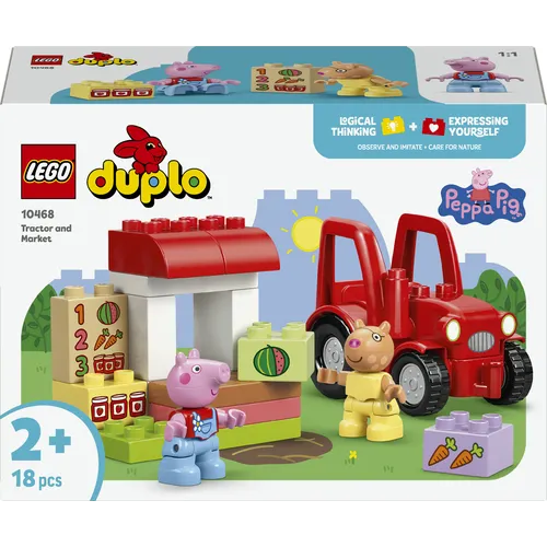 TRATTORE E MERCATO PEPPA PIG-DUPLO (10468)