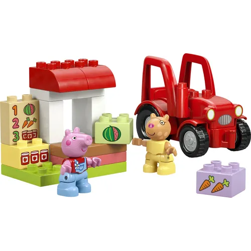 TRATTORE E MERCATO PEPPA PIG-DUPLO (10468)