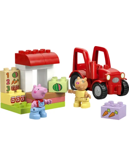 TRATTORE E MERCATO PEPPA PIG-DUPLO (10468)