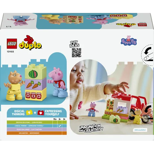 TRATTORE E MERCATO PEPPA PIG-DUPLO (10468)