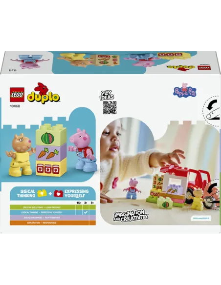 TRATTORE E MERCATO PEPPA PIG-DUPLO (10468)