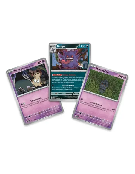 POKEMON GCC CONFEZIONE 2 BUSTE GENGAR MARSHADOW MIMIKYU (PK10680-I)