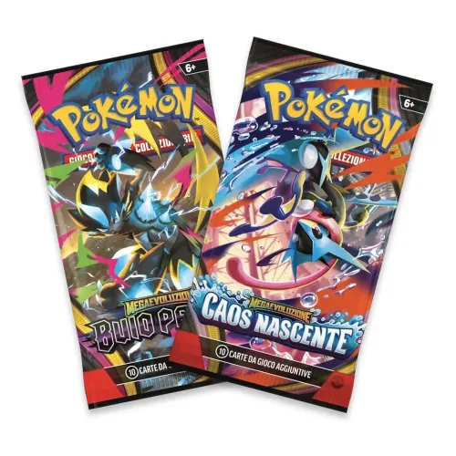POKEMON GCC CONFEZIONE 2 BUSTE GENGAR MARSHADOW...