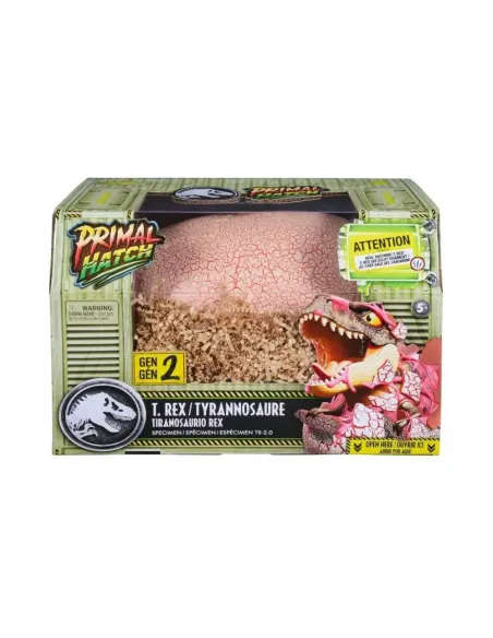 PRIMAL HATCH JURASSIC WORLD UOVO E T-REX INTERATTIVO GEN 2 (6076597)