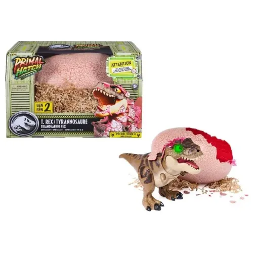 PRIMAL HATCH JURASSIC WORLD UOVO E T-REX...