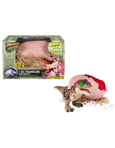 PRIMAL HATCH JURASSIC WORLD UOVO E T-REX INTERATTIVO GEN 2 (6076597)