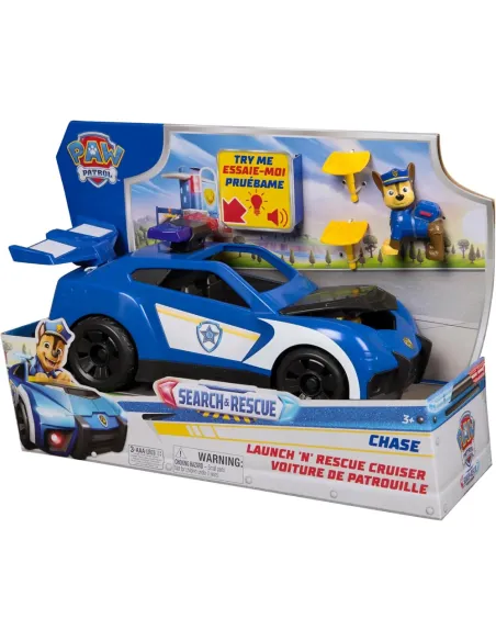PAW PATROL AUTO DELLA POLIZIA DELUXE DI CHASE SEARCH & RESCUE (6074962)