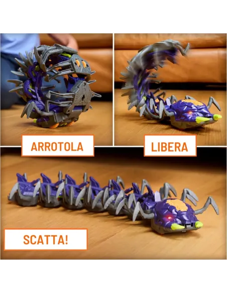 HEX BOTS MILLEPIEDI RADIOCOMANDATO EXPLODAPEDE (6076554)