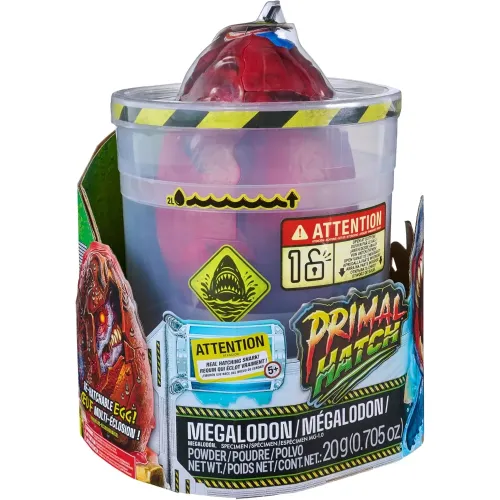 PRIMAL HATCH UOVO E SQUALO MEGALODONTE...