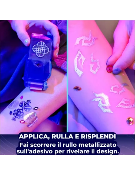 COOL MAKER KPOP DEMON HUNTERS TATUAGGI METALLIZZATI (6077609)