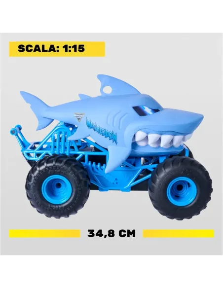 MONSTER JAM CHOMPING MEGALODON RADIOCOMANDATO SCALA 1:15 (6077795)