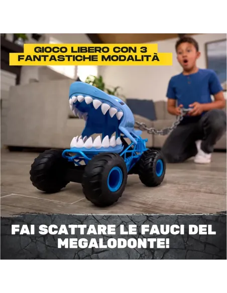 MONSTER JAM CHOMPING MEGALODON RADIOCOMANDATO SCALA 1:15 (6077795)