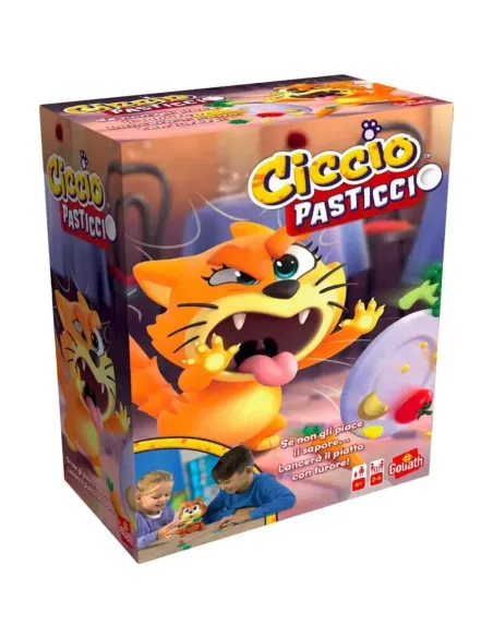 Ciccio Pasticcio Goliath, confezione del gioco