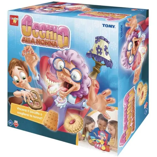 Occhio alla Nonna Rocco Giocattoli, confezione del gioco