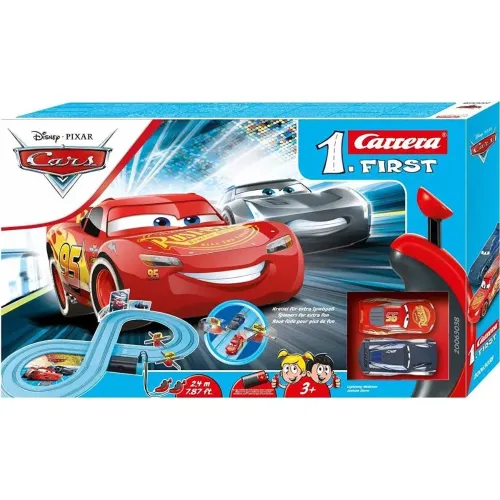 Pista Carrera First Cars Power Duell, confezione
