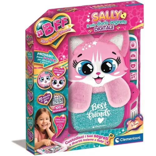 Sally il mio diario segreto digitale Clementoni, confezione