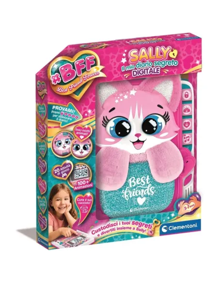 Sally il mio diario segreto digitale Clementoni, confezione