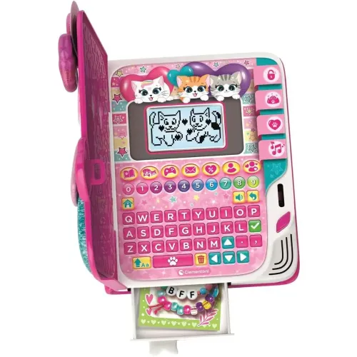 Sally: display LCD e tastiera del diario