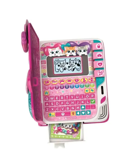 Sally: display LCD e tastiera del diario