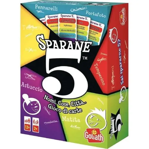 Sparane 5 Goliath, confezione del gioco