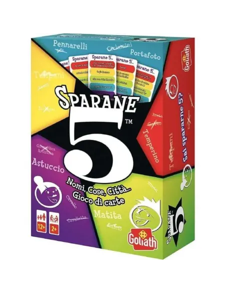 Sparane 5 Goliath, confezione del gioco