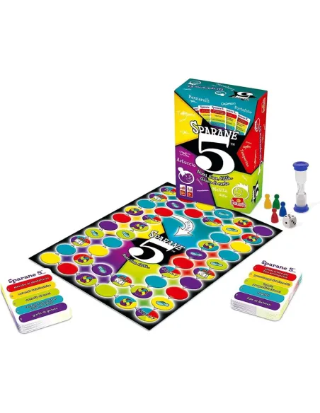 Sparane 5, party game per famiglie e amici